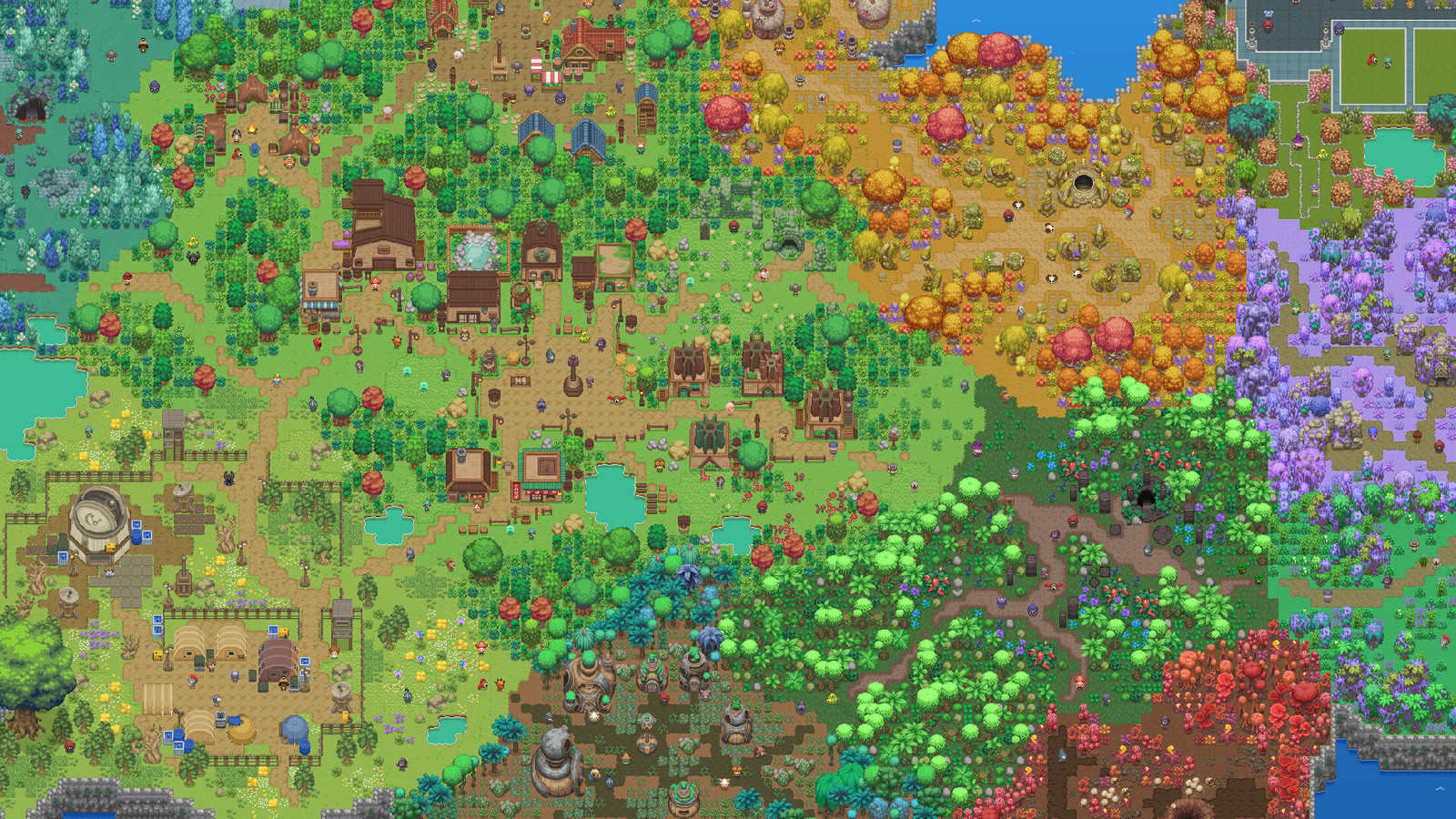 En spelstudio och en fantasyvärld som byggs i Let's Build a Dungeon.