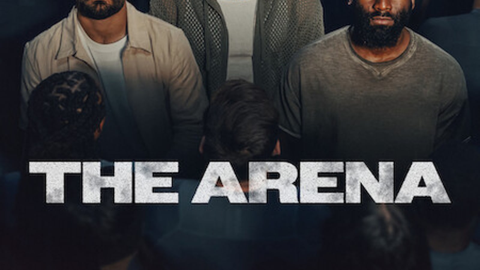 Deltagare i Netflix-serien The Arena i en MMA-bur
