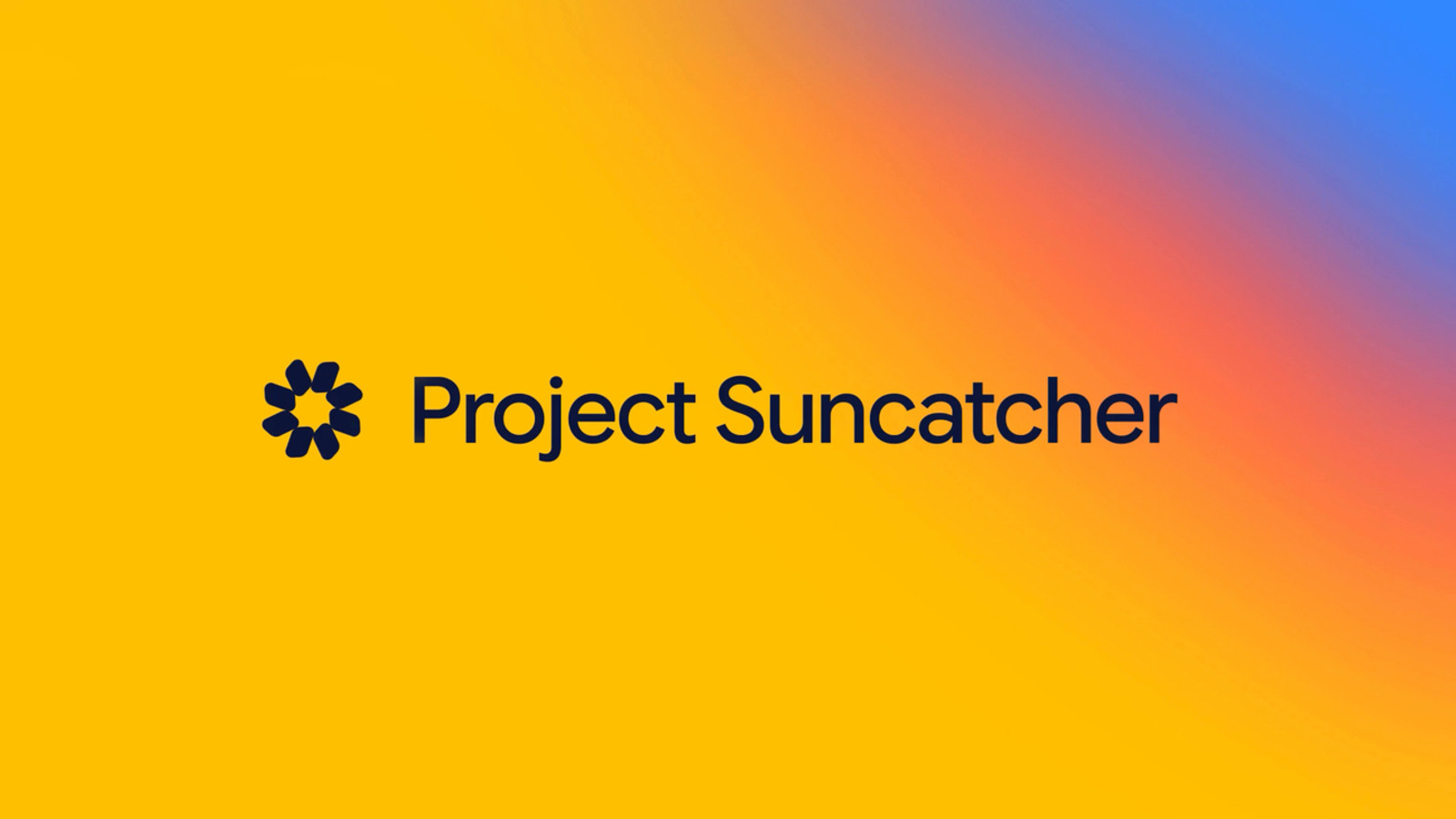 Googles Project Suncatcher visas som en konceptbild av AI-processorer i omloppsbana
